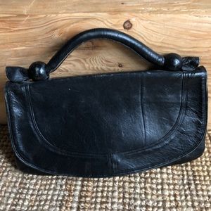 Vintage Leather Clutch